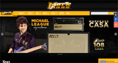 Desktop Screenshot of markbass.it